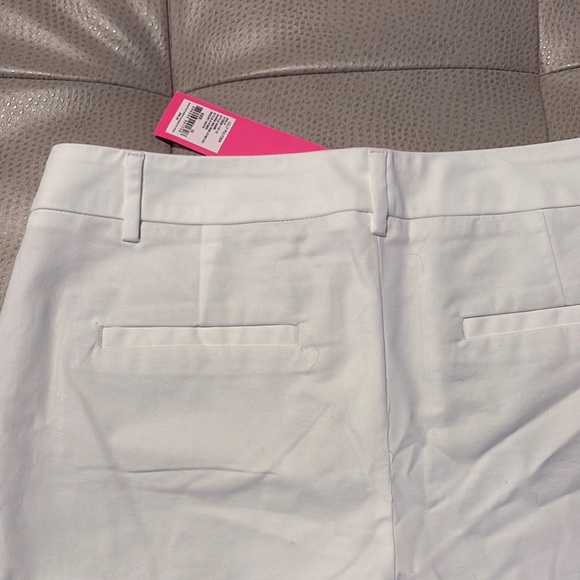 Lilly Pulitzer White Shorts Classic Cotton - Picture 8 of 11